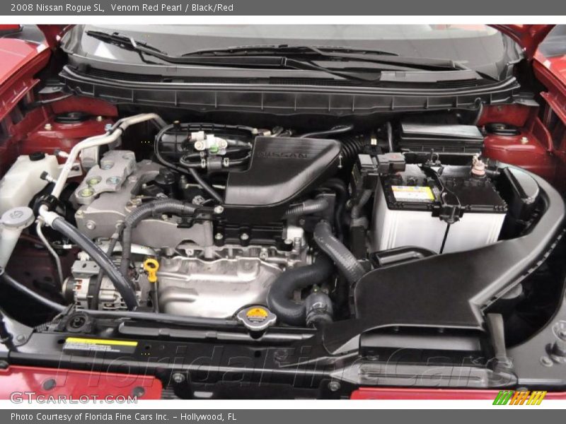Venom Red Pearl / Black/Red 2008 Nissan Rogue SL