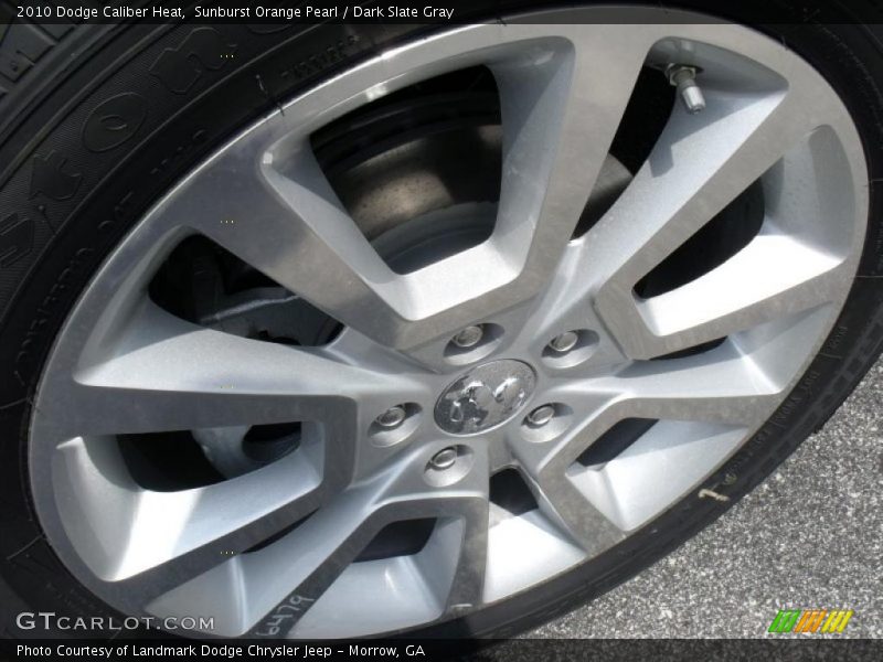 Sunburst Orange Pearl / Dark Slate Gray 2010 Dodge Caliber Heat