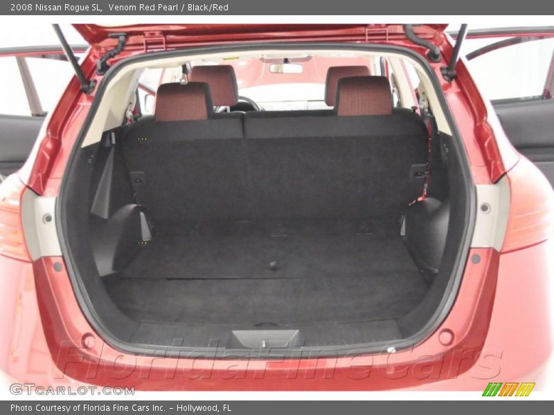 Venom Red Pearl / Black/Red 2008 Nissan Rogue SL
