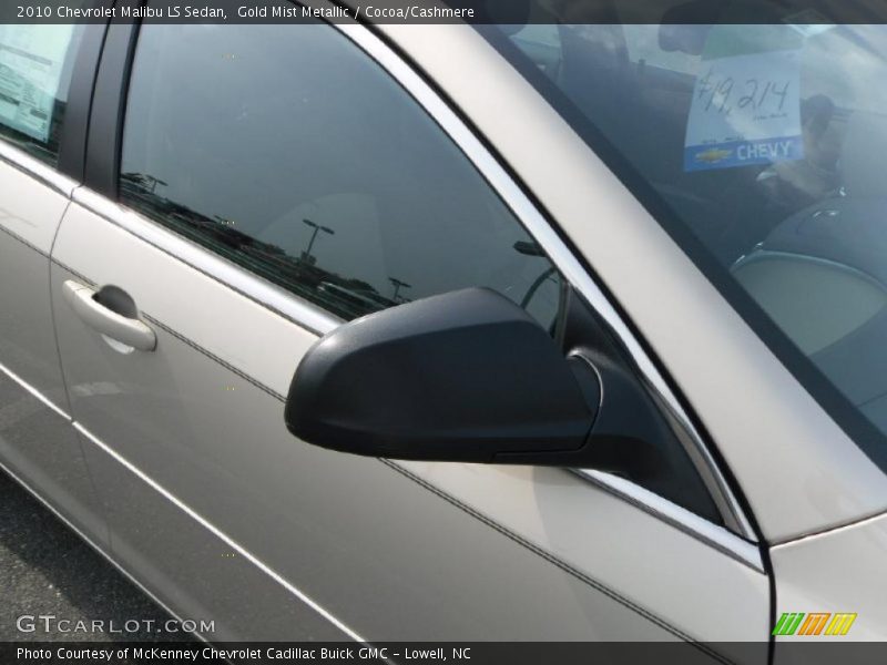 Gold Mist Metallic / Cocoa/Cashmere 2010 Chevrolet Malibu LS Sedan