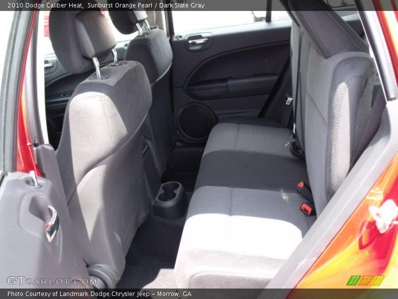 Sunburst Orange Pearl / Dark Slate Gray 2010 Dodge Caliber Heat