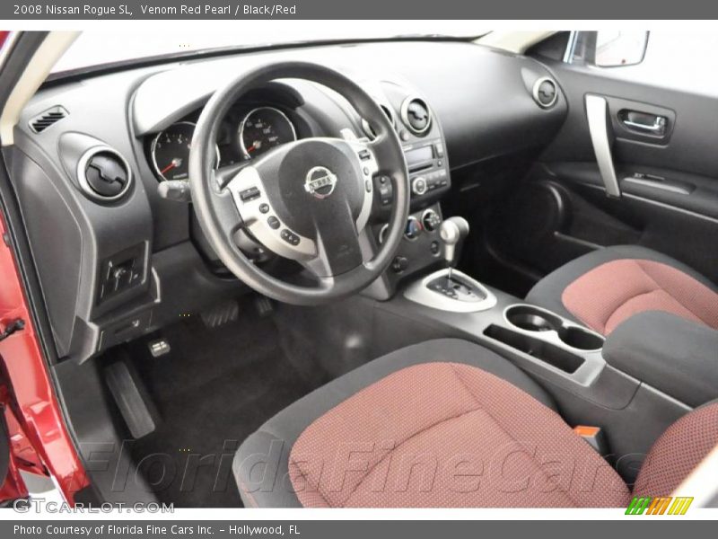 Venom Red Pearl / Black/Red 2008 Nissan Rogue SL