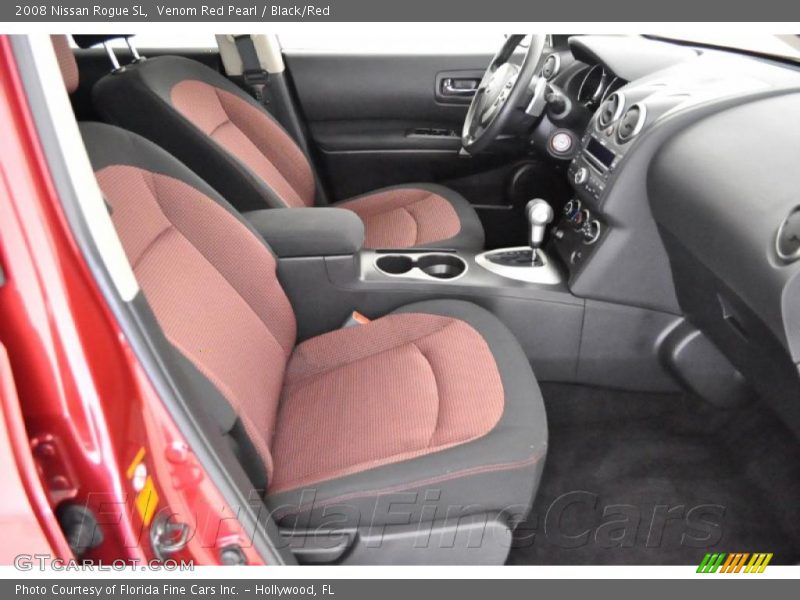 Venom Red Pearl / Black/Red 2008 Nissan Rogue SL
