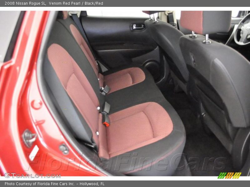 Venom Red Pearl / Black/Red 2008 Nissan Rogue SL