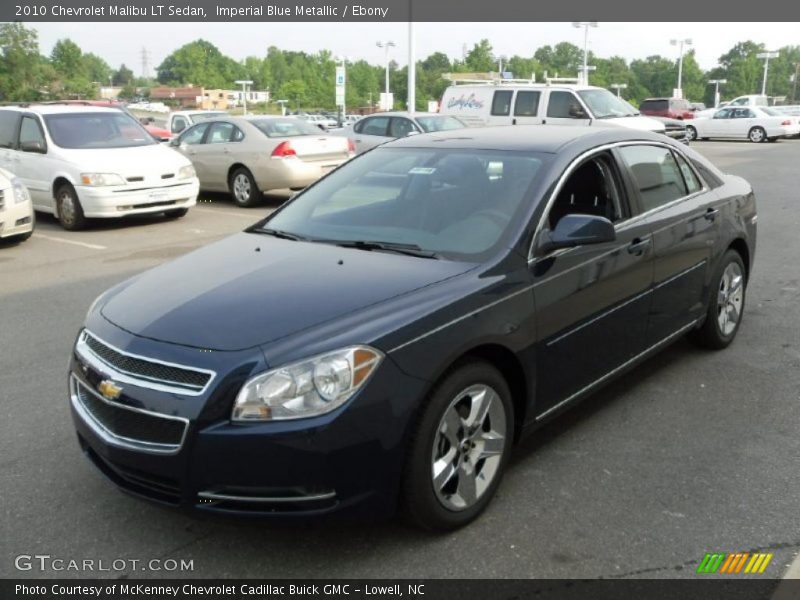 Imperial Blue Metallic / Ebony 2010 Chevrolet Malibu LT Sedan