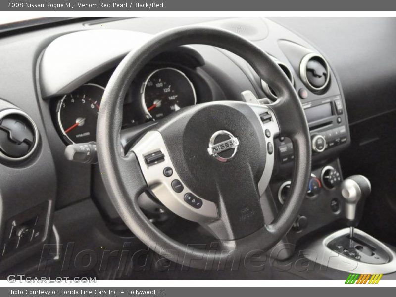 Venom Red Pearl / Black/Red 2008 Nissan Rogue SL