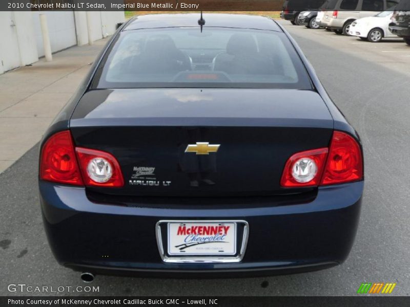 Imperial Blue Metallic / Ebony 2010 Chevrolet Malibu LT Sedan