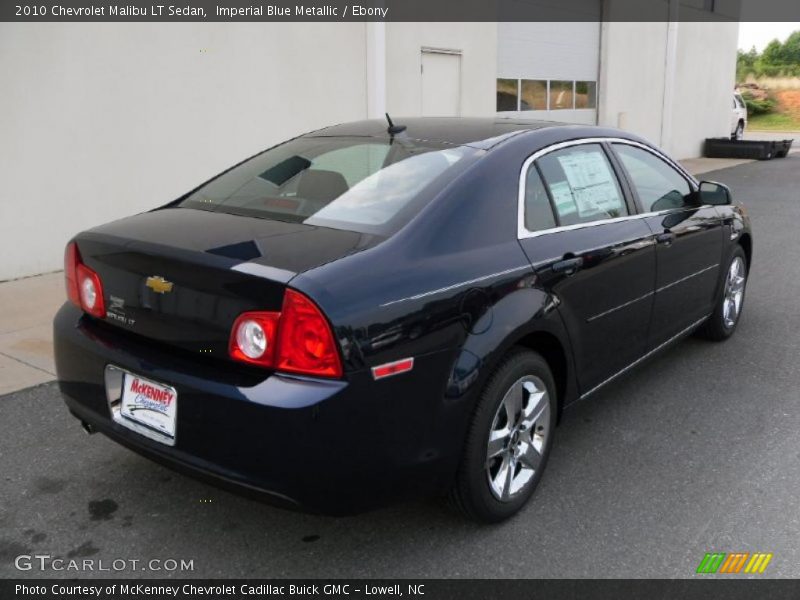 Imperial Blue Metallic / Ebony 2010 Chevrolet Malibu LT Sedan