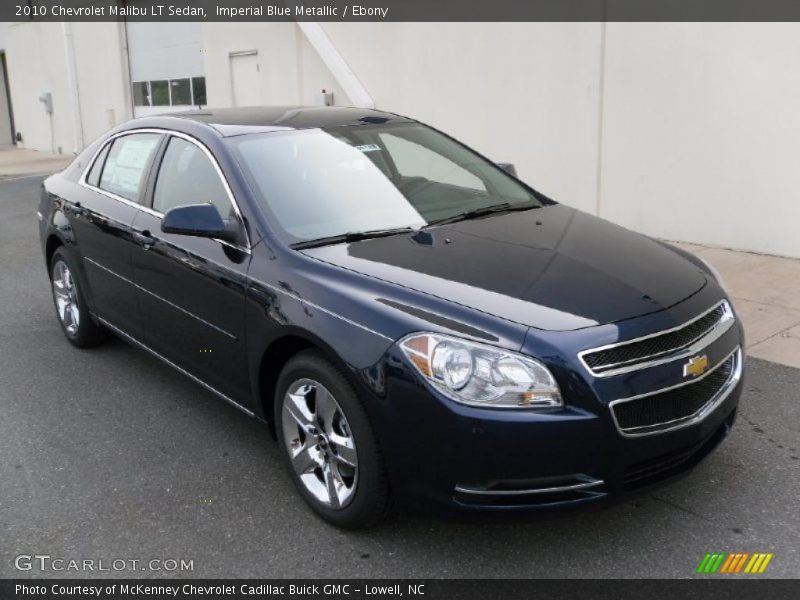 Imperial Blue Metallic / Ebony 2010 Chevrolet Malibu LT Sedan