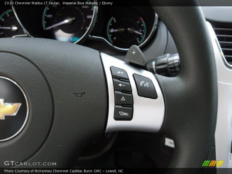 Imperial Blue Metallic / Ebony 2010 Chevrolet Malibu LT Sedan