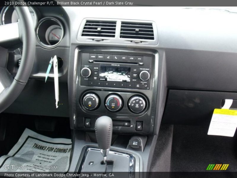 Brilliant Black Crystal Pearl / Dark Slate Gray 2010 Dodge Challenger R/T