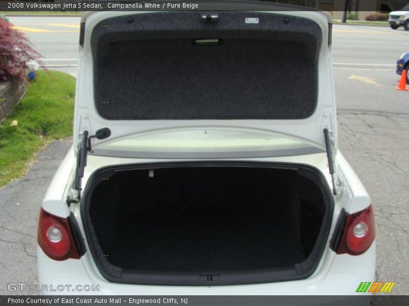 Campanella White / Pure Beige 2008 Volkswagen Jetta S Sedan