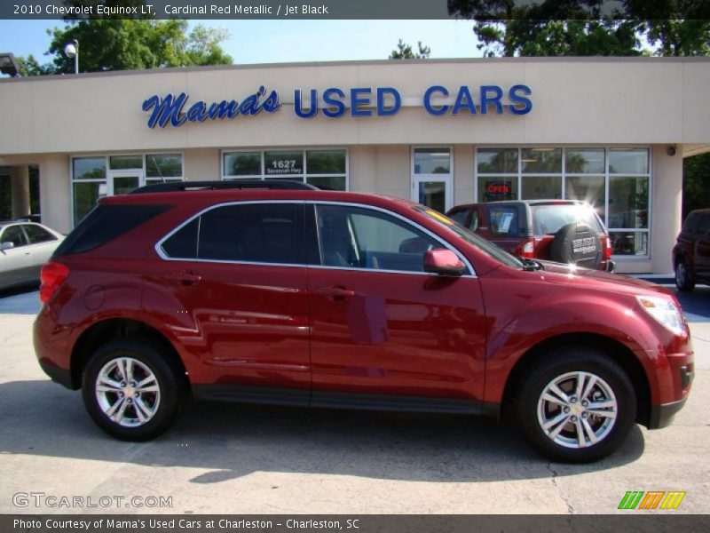 Cardinal Red Metallic / Jet Black 2010 Chevrolet Equinox LT
