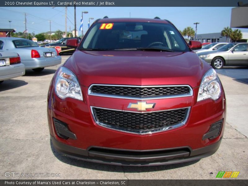 Cardinal Red Metallic / Jet Black 2010 Chevrolet Equinox LT