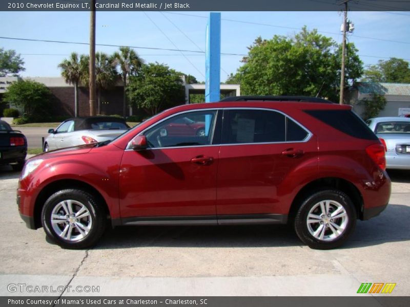 Cardinal Red Metallic / Jet Black 2010 Chevrolet Equinox LT