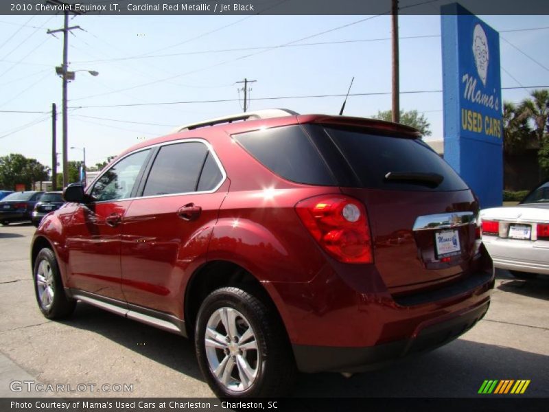 Cardinal Red Metallic / Jet Black 2010 Chevrolet Equinox LT