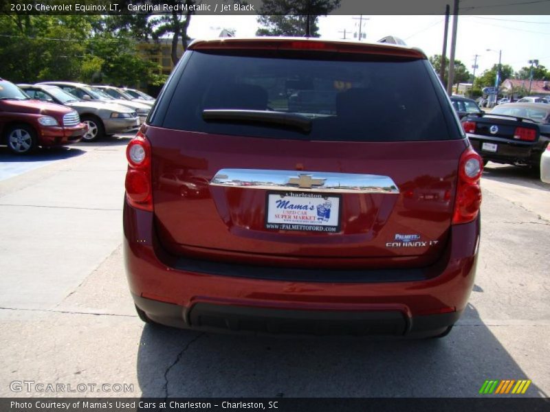 Cardinal Red Metallic / Jet Black 2010 Chevrolet Equinox LT