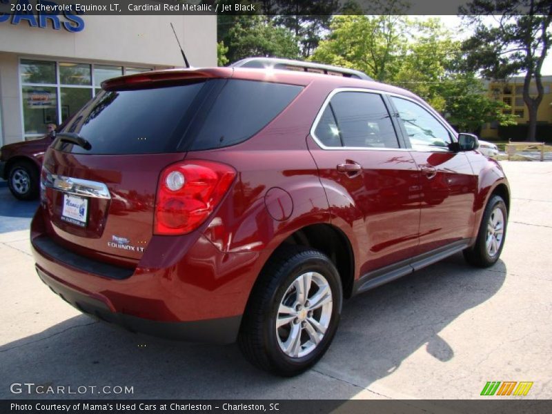 Cardinal Red Metallic / Jet Black 2010 Chevrolet Equinox LT