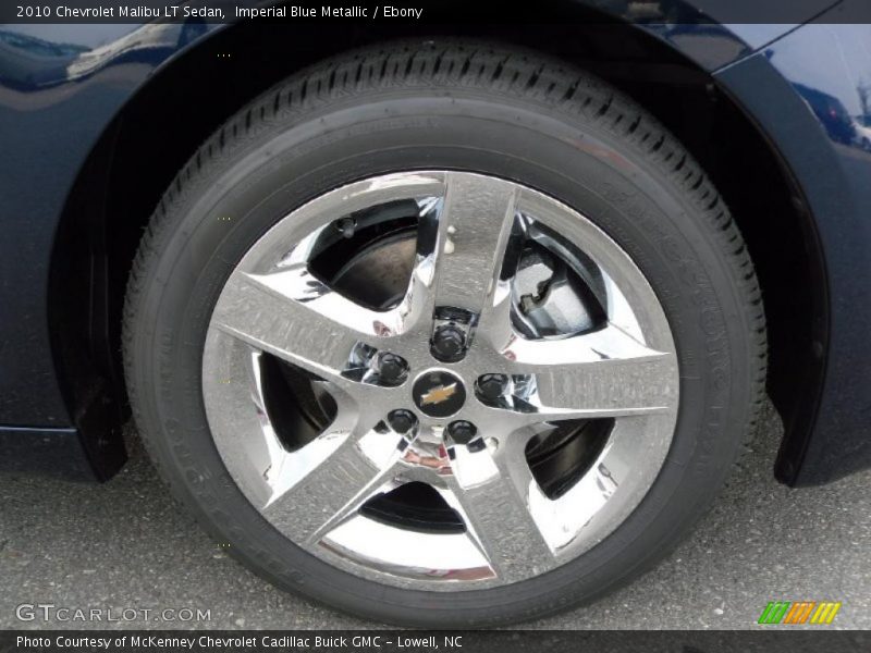 Imperial Blue Metallic / Ebony 2010 Chevrolet Malibu LT Sedan