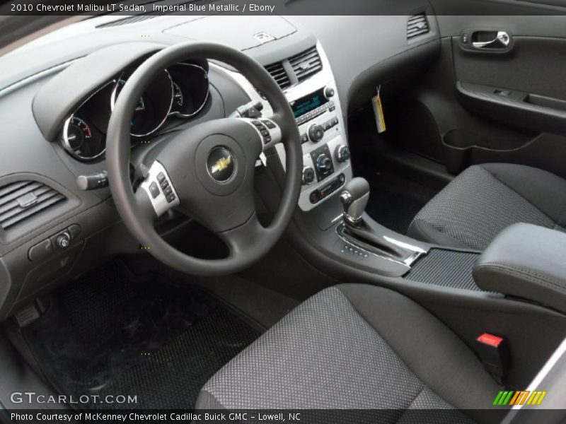 Imperial Blue Metallic / Ebony 2010 Chevrolet Malibu LT Sedan
