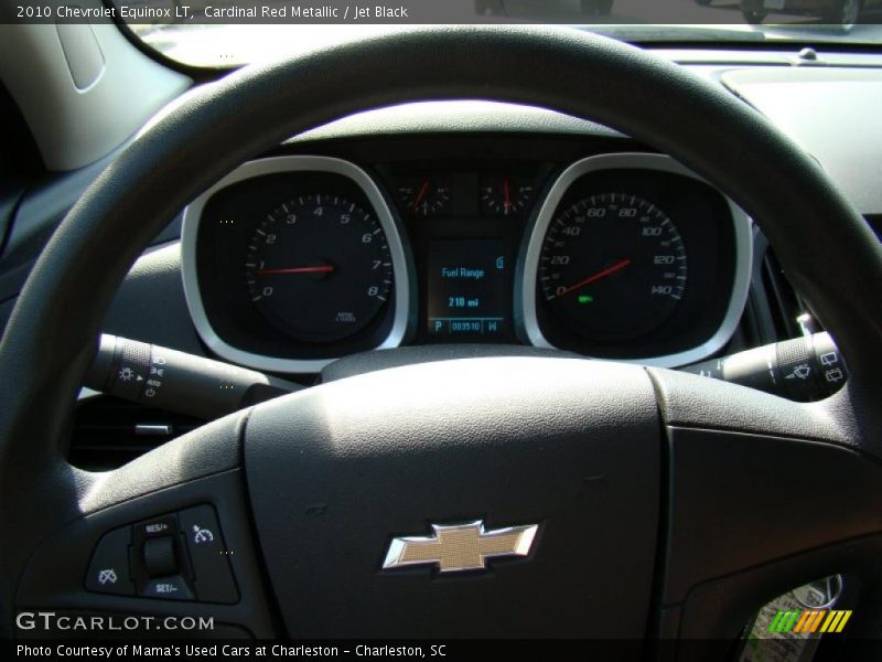 Cardinal Red Metallic / Jet Black 2010 Chevrolet Equinox LT