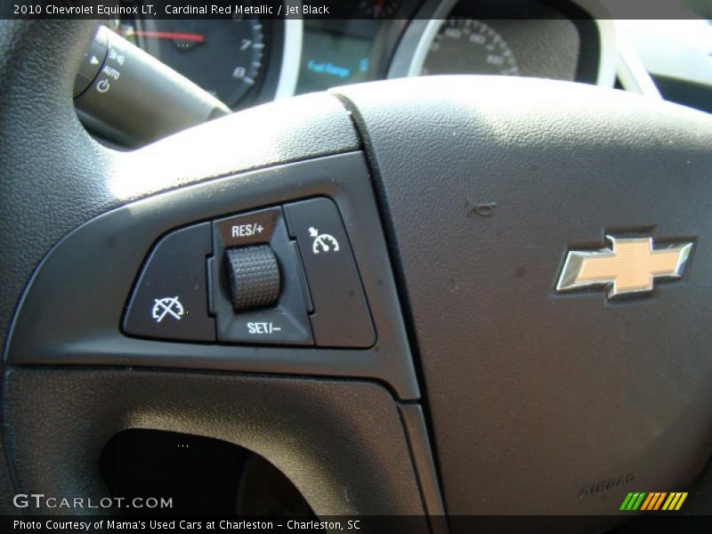 Cardinal Red Metallic / Jet Black 2010 Chevrolet Equinox LT