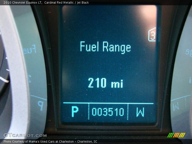 Cardinal Red Metallic / Jet Black 2010 Chevrolet Equinox LT