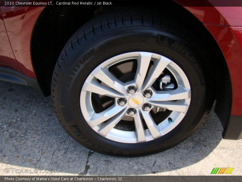 Cardinal Red Metallic / Jet Black 2010 Chevrolet Equinox LT