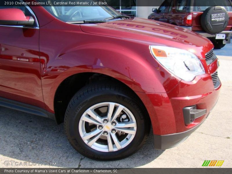 Cardinal Red Metallic / Jet Black 2010 Chevrolet Equinox LT