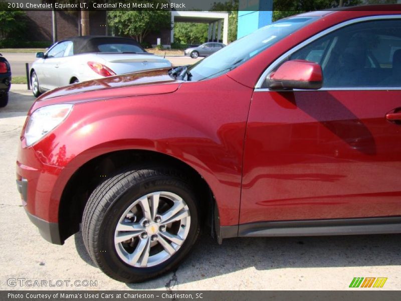 Cardinal Red Metallic / Jet Black 2010 Chevrolet Equinox LT