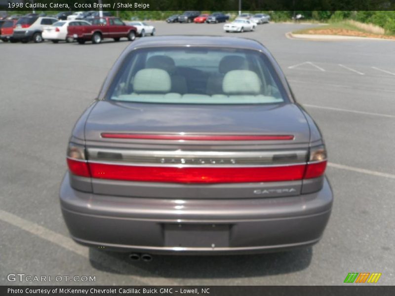 Cocoa Brown / Shale Beige 1998 Cadillac Catera