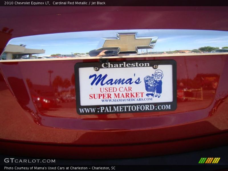 Cardinal Red Metallic / Jet Black 2010 Chevrolet Equinox LT