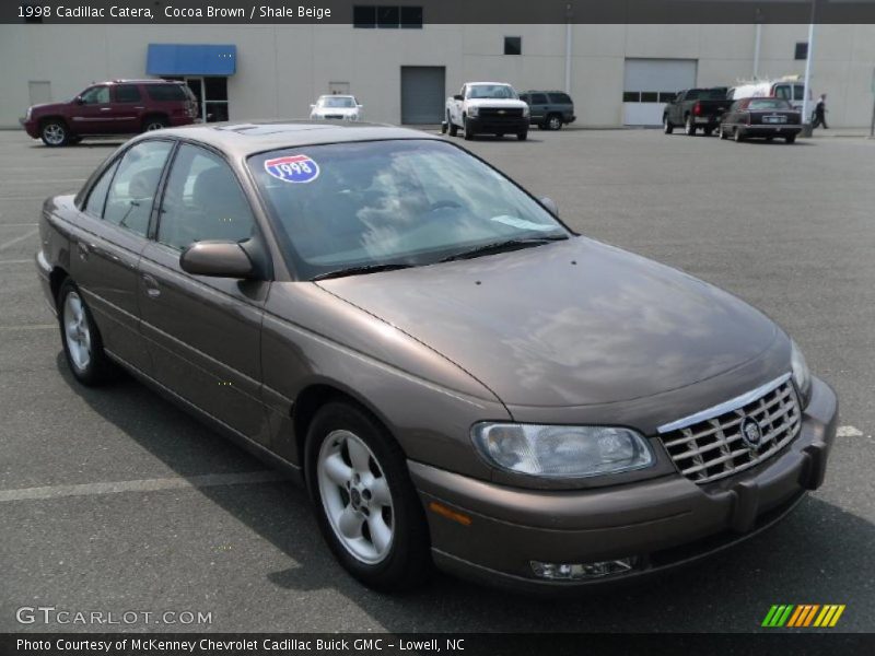 Cocoa Brown / Shale Beige 1998 Cadillac Catera