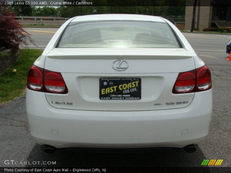Crystal White / Cashmere 2006 Lexus GS 300 AWD