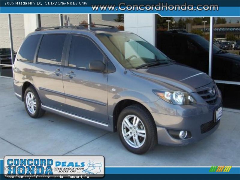 Galaxy Gray Mica / Gray 2006 Mazda MPV LX