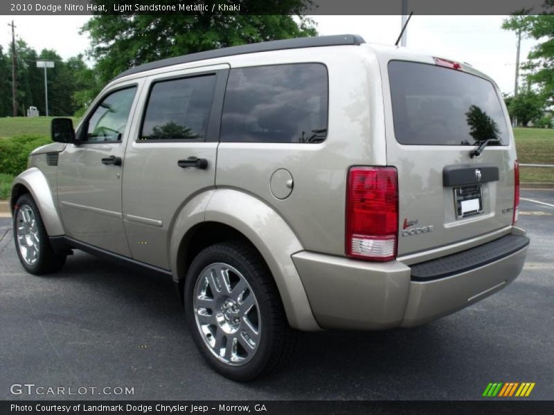 Light Sandstone Metallic / Khaki 2010 Dodge Nitro Heat