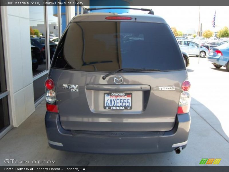Galaxy Gray Mica / Gray 2006 Mazda MPV LX