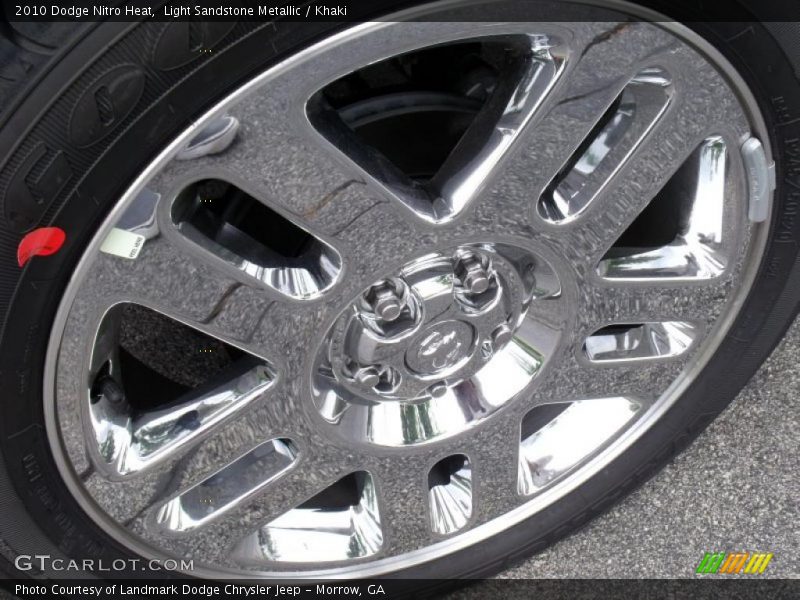 Light Sandstone Metallic / Khaki 2010 Dodge Nitro Heat