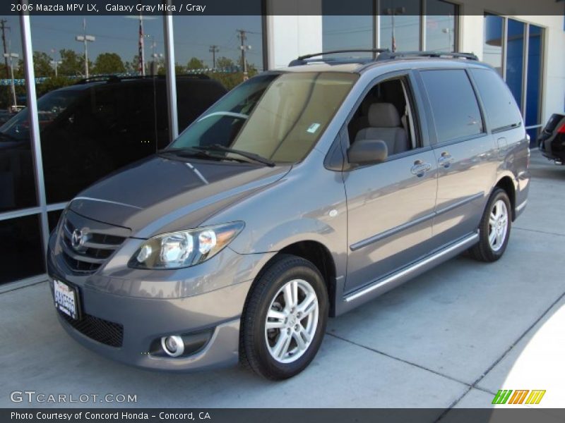 Galaxy Gray Mica / Gray 2006 Mazda MPV LX