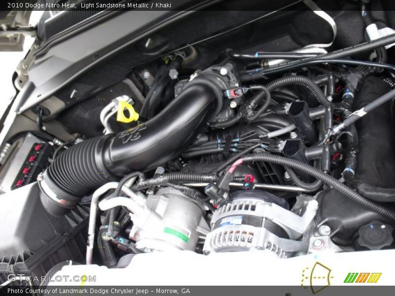 Light Sandstone Metallic / Khaki 2010 Dodge Nitro Heat