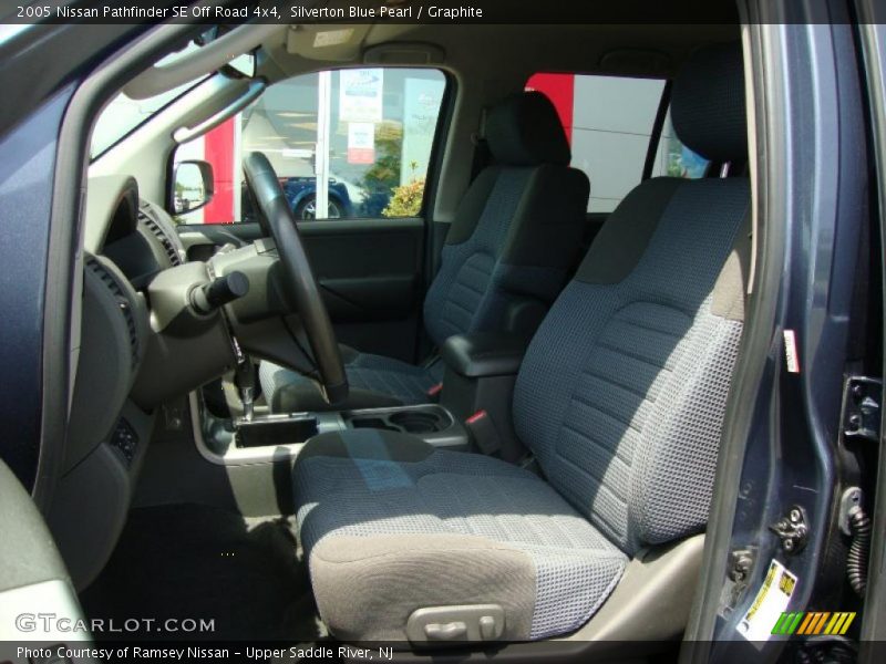 Silverton Blue Pearl / Graphite 2005 Nissan Pathfinder SE Off Road 4x4