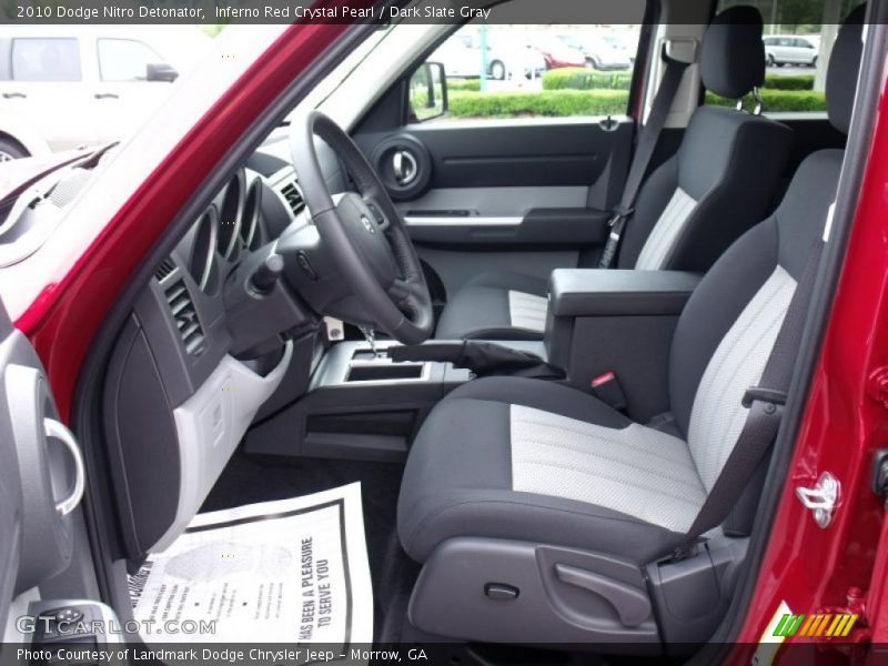 Inferno Red Crystal Pearl / Dark Slate Gray 2010 Dodge Nitro Detonator