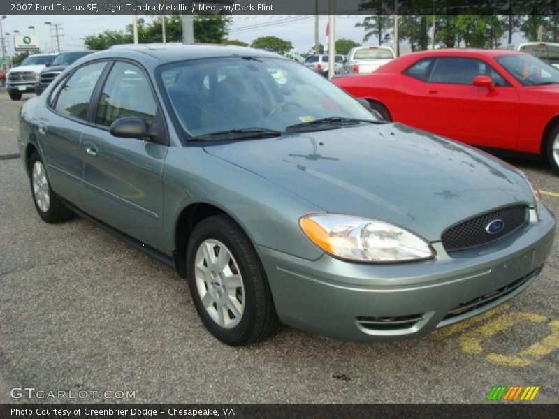 Light Tundra Metallic / Medium/Dark Flint 2007 Ford Taurus SE