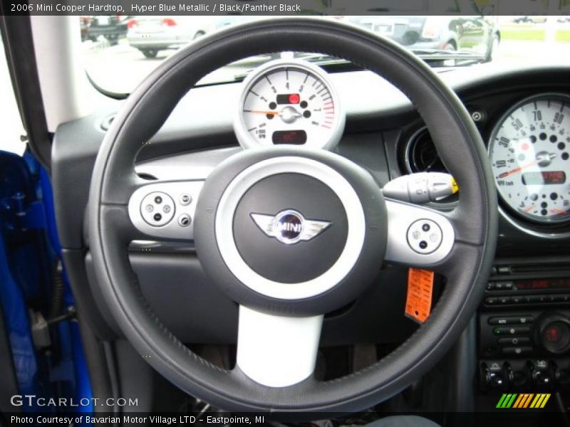 Hyper Blue Metallic / Black/Panther Black 2006 Mini Cooper Hardtop