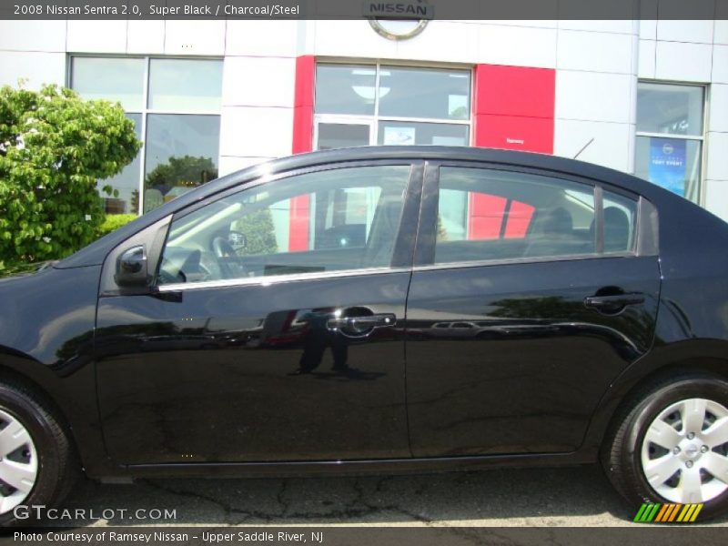 Super Black / Charcoal/Steel 2008 Nissan Sentra 2.0