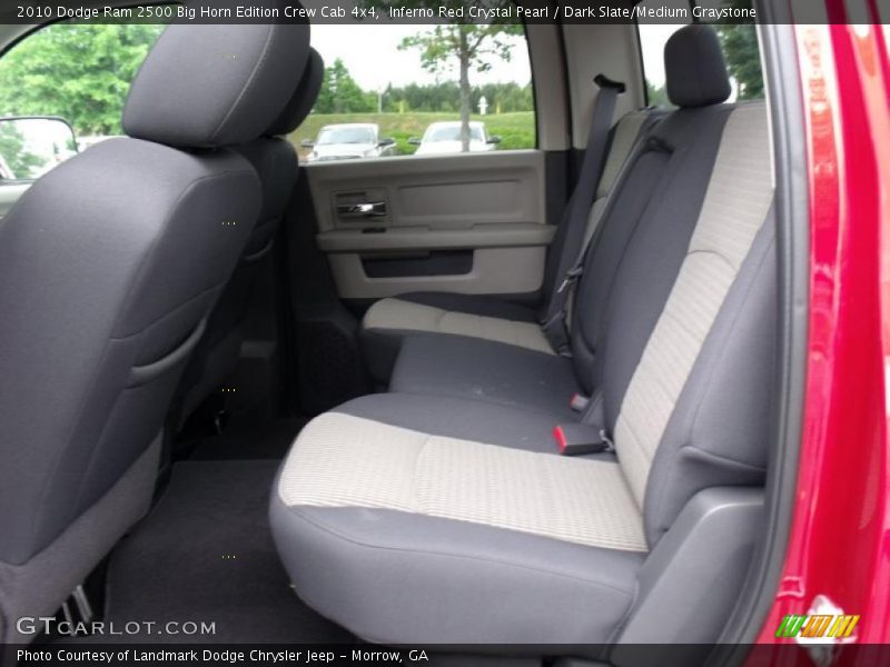 Inferno Red Crystal Pearl / Dark Slate/Medium Graystone 2010 Dodge Ram 2500 Big Horn Edition Crew Cab 4x4