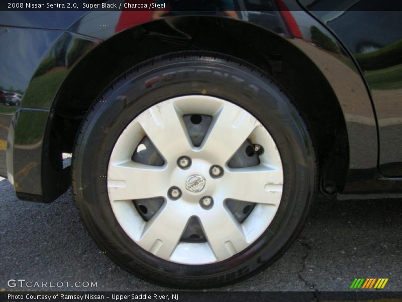 Super Black / Charcoal/Steel 2008 Nissan Sentra 2.0