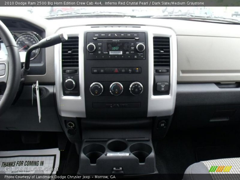 Inferno Red Crystal Pearl / Dark Slate/Medium Graystone 2010 Dodge Ram 2500 Big Horn Edition Crew Cab 4x4