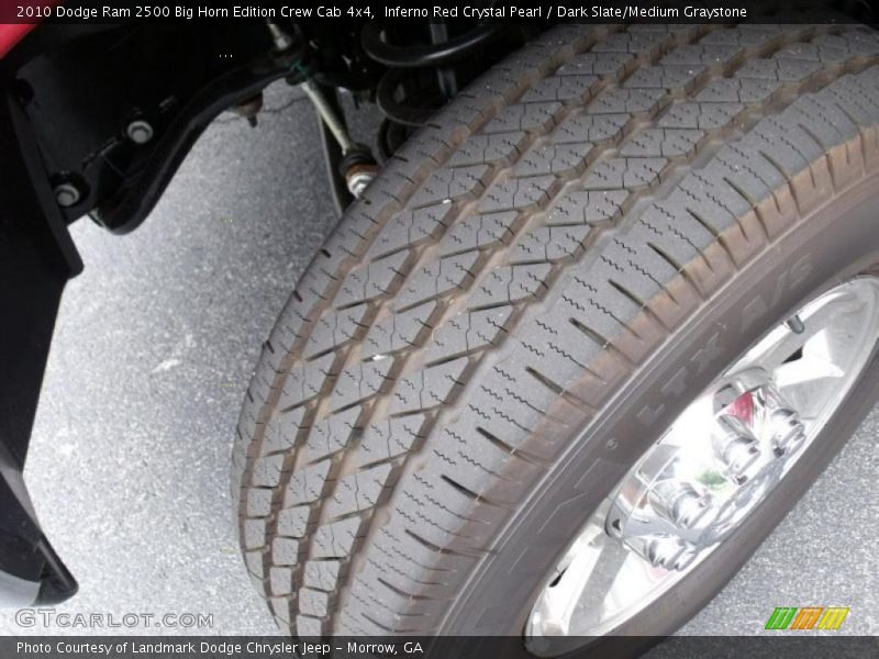 Inferno Red Crystal Pearl / Dark Slate/Medium Graystone 2010 Dodge Ram 2500 Big Horn Edition Crew Cab 4x4