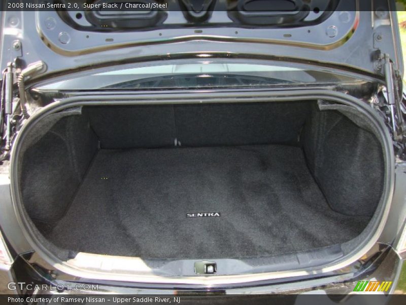 Super Black / Charcoal/Steel 2008 Nissan Sentra 2.0